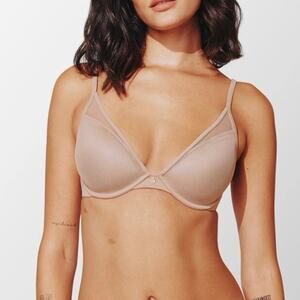 ThirdLove 24/7 classic uplift plunge bra size 34B 1/2
